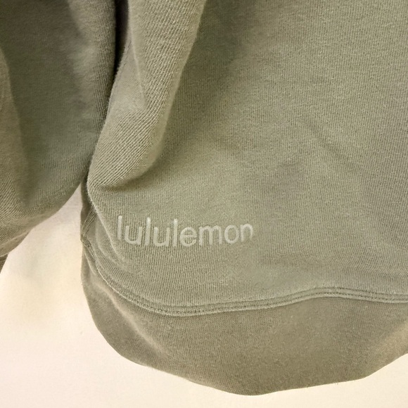 Lululemon Olive Green Crewneck Sweatshirt Size S - Picture 8 of 8